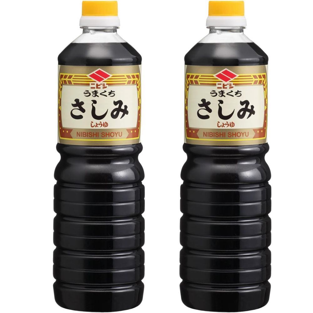 二ビシ ニビシ醤油 特級うまくちさしみ 1L✕2