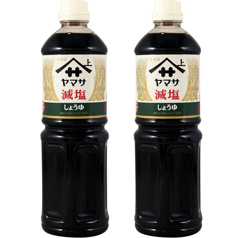 Yamasa ヤマサ醤油 減塩しょうゆ 1000ml✕2