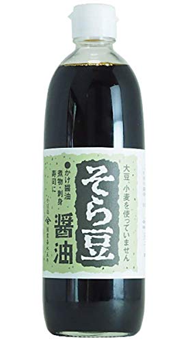 高橋商店 そら豆醤油 500ml