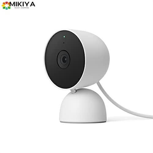 Google Nest Cam(屋内用/電源アダプター式) GA01998-JP ホワイト ネストカム