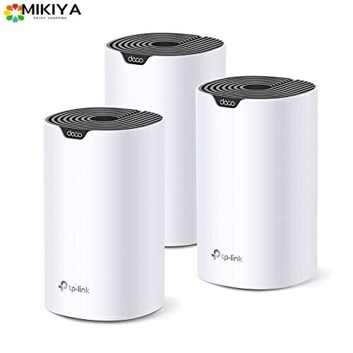 TP-Link å Wi-Fi ƥ ̵LAN AC1900 1300+600Mbps WiFi 롼 ǥ奢Х Ѵ Deco S7/A 3˥å ۥ磻