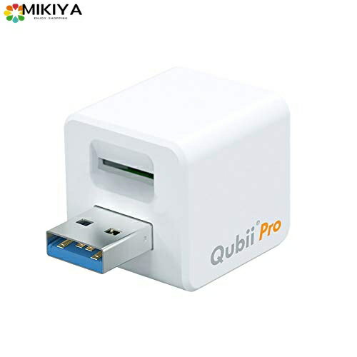 Maktar Qubii Pro ۥ磻 Ťʤ鼫ưХåå iphone usb ipad ­ ̿ ư  Ϣ SNS ǡ ܹ SDɥ꡼ ѹ MFiǧ (microSD)