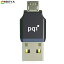 PQI Japan PQI-Connect203 ɥü б microSD ɥ꡼ ( OTGбü / USB2.0 / microUSB / ֥å ) RF01-0016R0