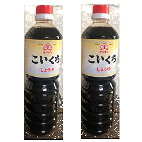 マツキン醤油 こいくち醤油 1L（2本セット）おまけ付【在庫あり】 1