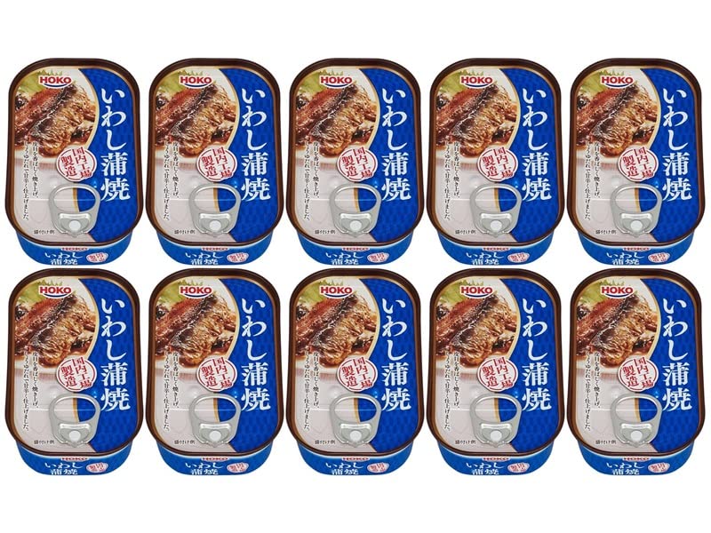 いわし蒲焼(10缶セット)おまけ付き しょうゆだれ 宝幸【在庫あり】