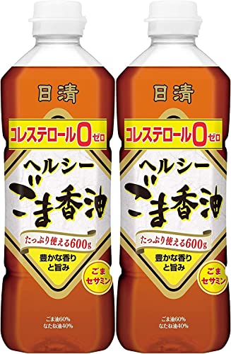 ヘルシーごま香油 600g(2本セット)おまけ付き 日清オイリオ【在庫あり】