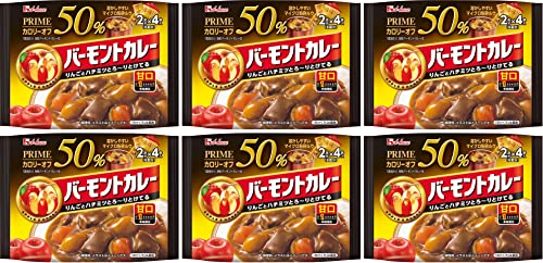 103g プライムバーモントカレー甘口 (6袋セット)おまけ付き 分包タイプ おかず【在庫あり】