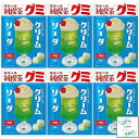 昭和の味純喫茶グミ クリームソーダ味40g×6袋 Topsellerオリジナル開封日シールセット おまけ付き【在庫あり】