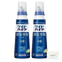 花王 ワイドハイター 消臭専用ジェル グリーンシトラスの香り 本体 570ml ×2本衣類用消臭剤 Topsellerオリジナルポケットティッシュ付き【在庫あり】【在庫あり】