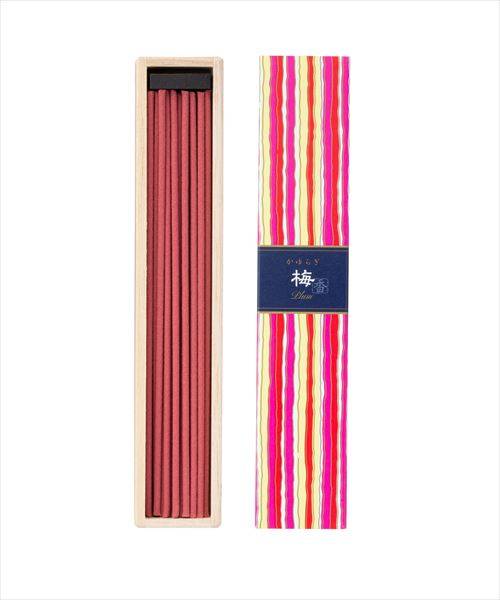 かゆらぎ　梅　40本入　香立付 【 日本香堂 】 【 お香 】(N)