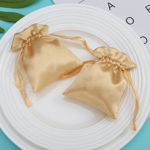 ジュエリー収納 巾着袋 収納袋 ギフト包装 ラッピング袋 アクセサリー収納 小物入れ(N)