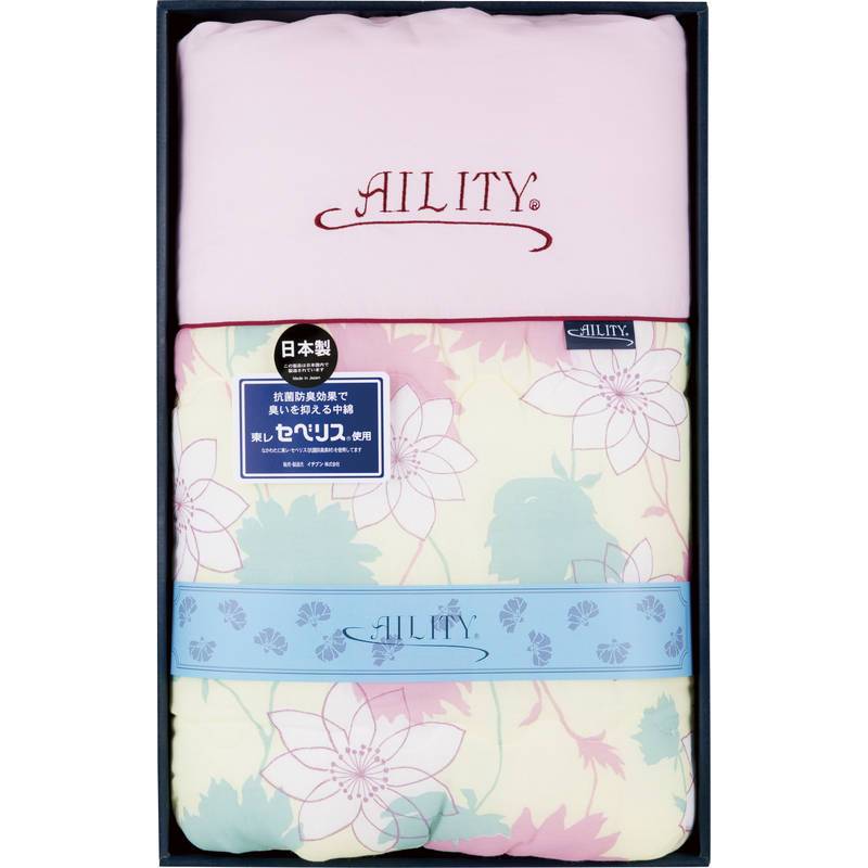 アイリティ 東レ抗菌防臭（セベリス）わた入 肌掛布団 A2380 ピンク(N)