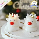 クリスマス限定 トナカイ 蝋燭 ローソク キャンドル 香り物 かわいい ギフト 人気(N)