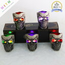 Halloween限定 ハロウィン 髑髏 スタンドライト LED ライト ランプ 電飾 電池式(N)