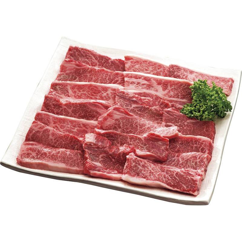 松阪牛カルビ焼肉（バラ）350g×2 dai-mzky700【直送品】［送料無料］(N)