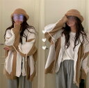 冬アウターがいまだけ早割 暖かい 厚手 フェイク2ピース ジッパー フード付き ゆったりする 怠惰な風(N)