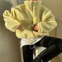大人気 履きやすくて可愛いっと大評判 スタンドカラー ぬいぐるみ コート 暖かい カジュアル ピュアカラー(N)