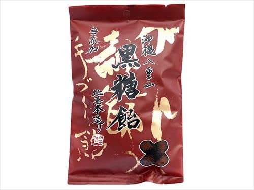 【在庫あり】井関食品　80g八重山黒糖飴10袋入