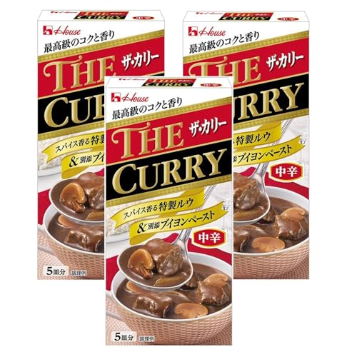 ハウス ザ・カリー 中辛 140g 3セット インド料理 スパイス カレー粉 カレーライス
