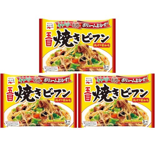 五目焼きビーフン 鶏ガラ醤油味 3点セット永谷薗 ビーフンそうざいの素 五目具入り キャベツ お肉 ボリュームおかず すぐできる 簡単調理 アレンジ自由 中華 家族 一人暮らし 夕飯 昼食 夜食 非常食 保存食 長期保存 備蓄 おまけ付(