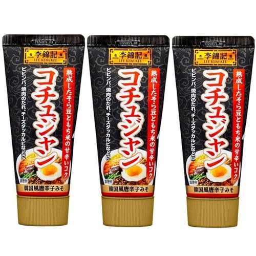 李錦記 コチュジャン（100g×3本） チューブ 醤調味料 まとめ買い 本格中華 ビビンバ 焼肉のたれ タッカ..