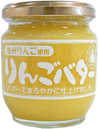 信州りんごバター ・長野県産りんごペーストにバターをあわせまろやかにしあげました。 ・パンやホットケーキ、パンケーキに塗って、ヨーグルトに合わせても美味しくいただけます。 サイズ・容量 200g 梱包サイズ：20.5 x 8.7 x 7 cm信州りんごバター ・長野県産りんごペーストにバターをあわせまろやかにしあげました。 ・パンやホットケーキ、パンケーキに塗って、ヨーグルトに合わせても美味しくいただけます。 サイズ・容量 200g 梱包サイズ：20.5 x 8.7 x 7 cm