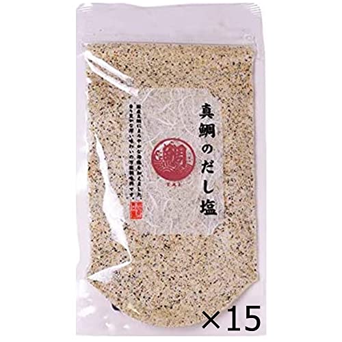 はぎの食品 真鯛のだし塩 160g 15個セット 調味料 お吸い物 茶碗蒸し スープ おにぎり【在庫あり】