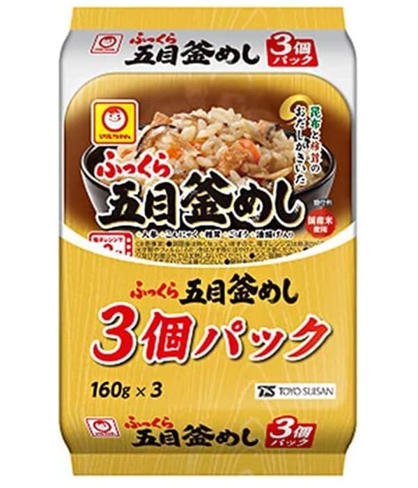 ふっくら五目釜めし (3個パック×2） おまけ付き マルちゃん【在庫あり】