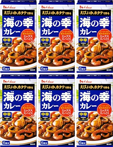 Other - 120g 海の幸カレー 中辛(6個セット）おまけ付き おかず シーフード【在庫あり】
