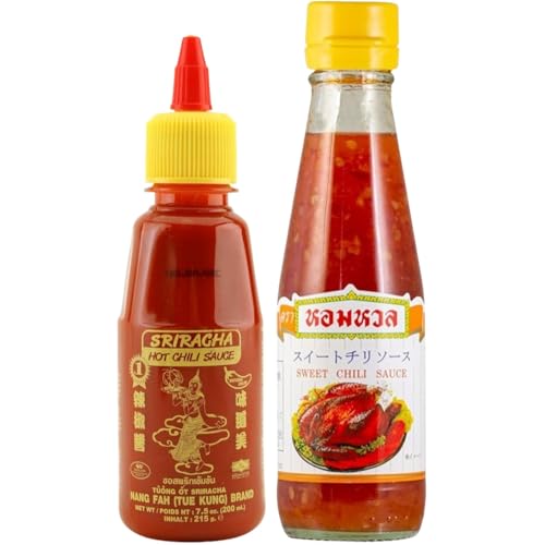 2種類シラチャー (レッド) 210g / スイートチリソース 245g (各1本) ユウキ食品 液体調味料 ホットチリソース パスタ タコス ポテトフライ ローストチキン サラダ ホットドック ピザ ハンバーガー 生春巻き 揚げ物 カオ 2種類シラチャー (レッド) 210g / スイートチリソース 245g (各1本) ユウキ食品 液体調味料 ホットチリソース パスタ タコス ポテトフライ ローストチキン サラダ ホットドック ピザ ハンバーガー 生春巻き 揚げ物 カオ