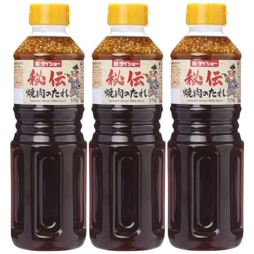 3本 秘伝 焼肉のたれ 575g ダイショー 肉料理用ソース お肉の味付け タレ 肉にからむ にんにく 胡麻 深みのある味わい 王道 炭火焼 野菜炒め 豚肉 鶏肉 牛肉 海鮮 焼きそば 丼ぶり おつまみ いつもの食卓に 贅沢 アレンジ料理 3本 秘伝 焼肉のたれ 575g ダイショー 肉料理用ソース お肉の味付け タレ 肉にからむ にんにく 胡麻 深みのある味わい 王道 炭火焼 野菜炒め 豚肉 鶏肉 牛肉 海鮮 焼きそば 丼ぶり おつまみ いつもの食卓に 贅沢 アレンジ料理