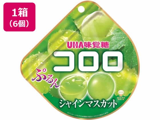 【3個セット】UHA味覚糖 コロロ マスカット 6個【F倉庫】
