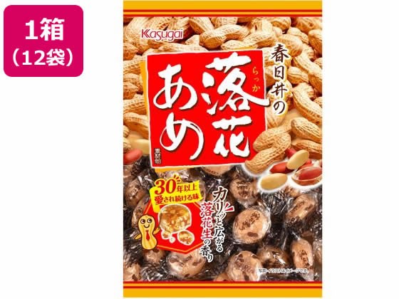 【1セット】春日井製菓 落花あめ 134g×12袋【F倉庫】(4)