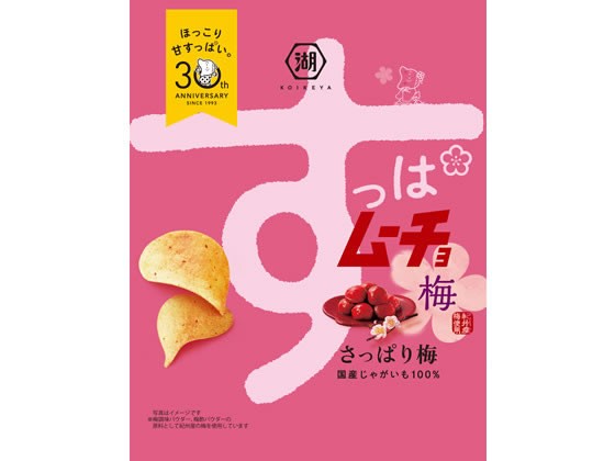 【18セット】湖池屋 すっぱムーチョ チップス さっぱり梅 55g【F倉庫】