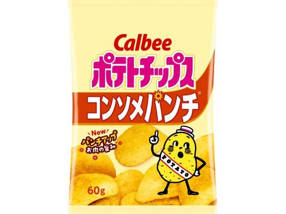 【14セット】カルビー ポテトチップス コンソメパンチ 60g【F倉庫】