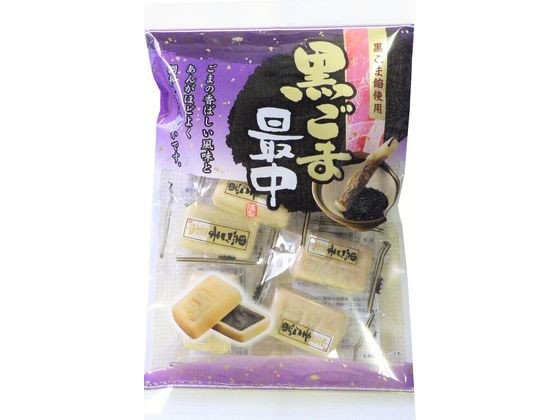 【10セット】お菓子のシアワセドー 黒ごま最中 150g【F倉庫】