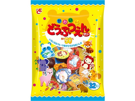 【7セット】エースベーカリー どうぶつえんゼリー 32【F倉庫】