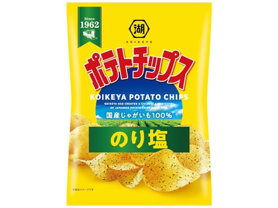 【17個セット】湖池屋 ポテトチップス のり塩【F倉庫】
