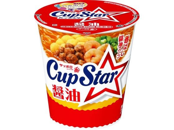 【12個セット】サンヨー食品 サッポロ一番 カップスター 醤油 71g【F倉庫】