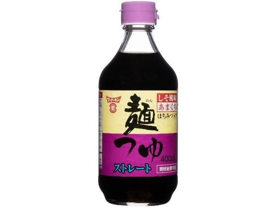 【6本セット】フンドーキン 麺つゆ しそ風味甘口 400mL【F倉庫】