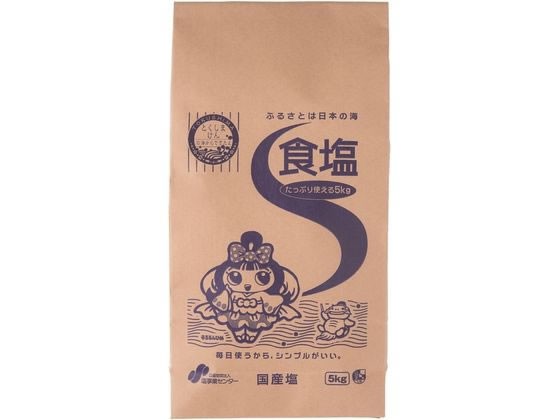 【5セット】東京ソルト 塩事業センター 食塩5kg【F倉庫】