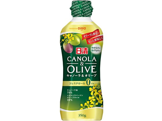 【5セット】日清オイリオ 日清キャノーラ&オリーブ 350g【F倉庫】