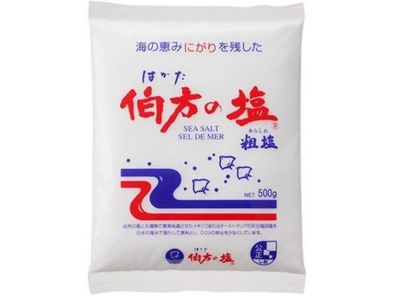【9個セット】伯方塩業 伯方の塩 粗塩 500g【F倉庫】