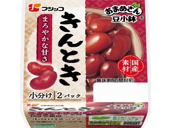 乐天商城 - 【12個セット】フジッコ おまめさん 豆小鉢 きんとき 65g×2パック【F倉庫】