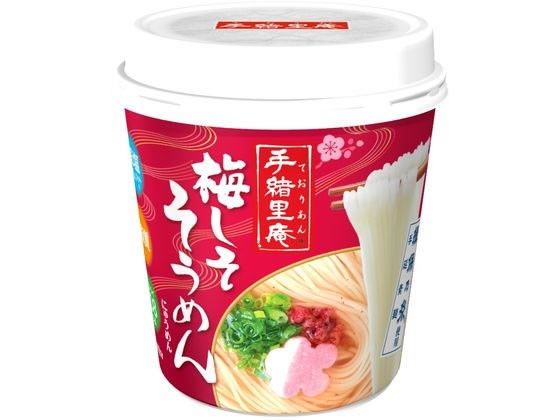 【10個セット】ヤマダイ 手緒里庵 梅しそそうめん 30g【F倉庫】