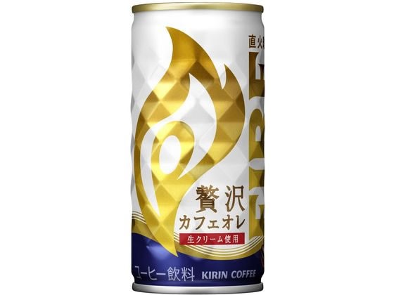 Coffee - 【17セット】キリン ファイア 贅沢カフェオレ 缶 185g【F倉庫】