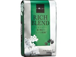 【1セット】ウエシマコーヒー リッチブレンド 1kg【F倉庫】