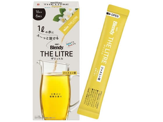 【5セット】AGF ブレンディ ザリットル ジャスミン茶 4.8g×6本【F倉庫】
