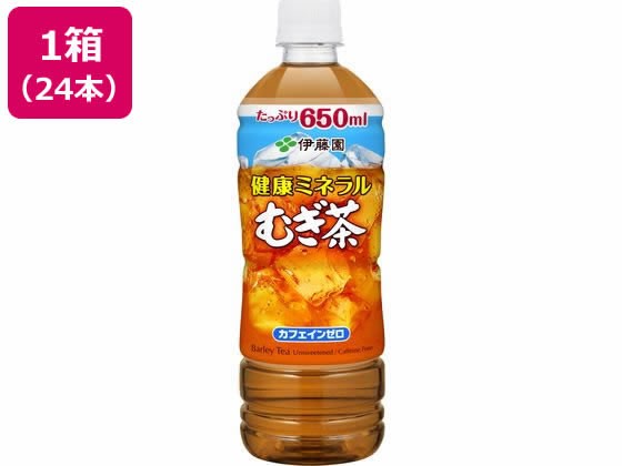 【1セット】伊藤園 健康ミネラルむぎ茶 650ml×24本【F倉庫】