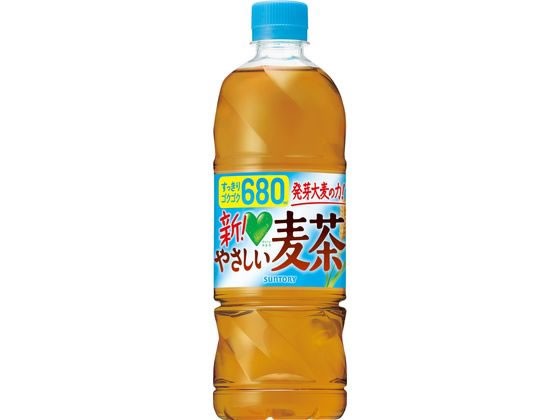 【15セット】サントリー GREEN DA・KA・RA やさしい麦茶 680ml【F倉庫】